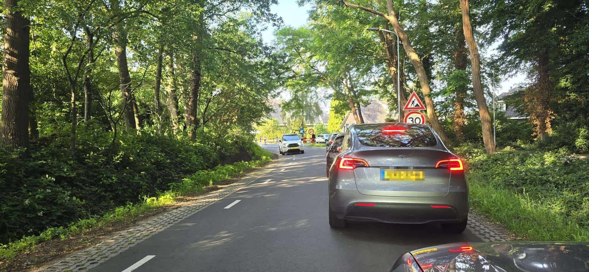 De Telgterweg op papier en in de praktijk: na negen maanden is er het nodige veranderd