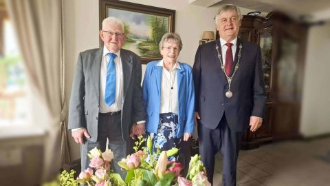 60-jarig echtpaar Ruitenbeek-Van den Hazel