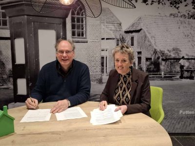 Ondertekening intentieovereenkomst Woningstichting Putten en Omnia Wonen 12032026