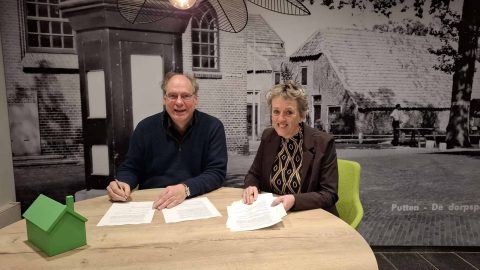 Ondertekening intentieovereenkomst Woningstichting Putten en Omnia Wonen 12032026