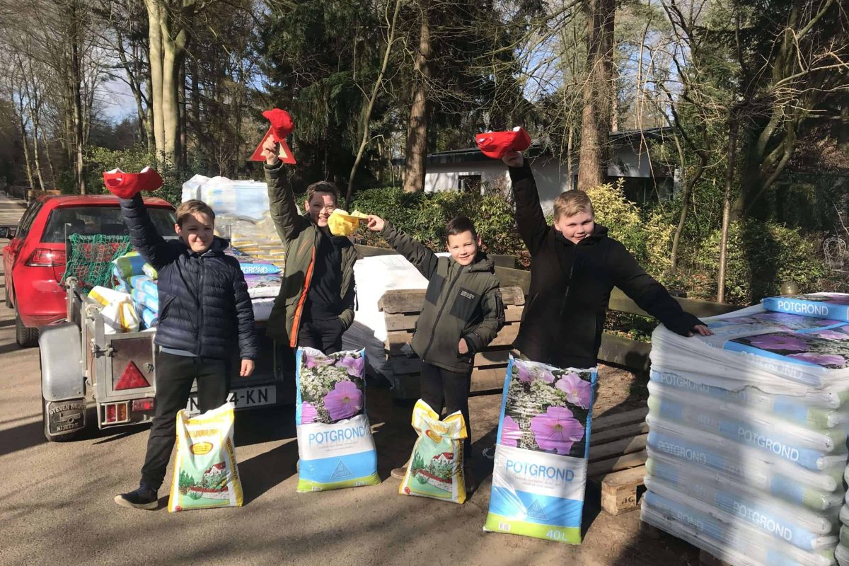 Potgrondactie Veluwsche Sanghertjes in Putten
