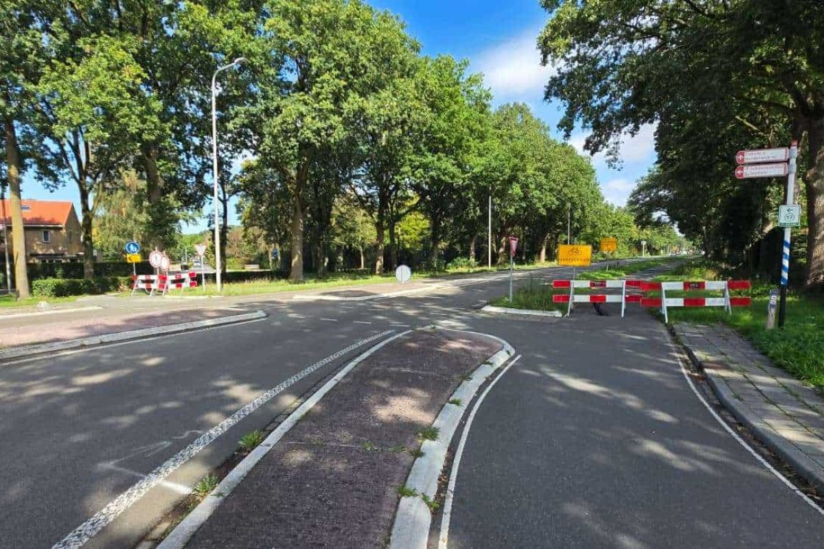 Na N303 en N798 richting Ermelo nu ook weg naar Nijkerk dicht