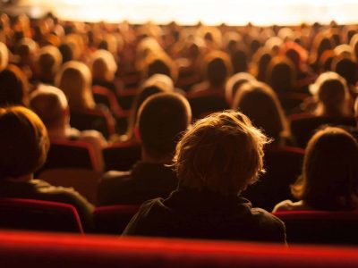audience watching theater play