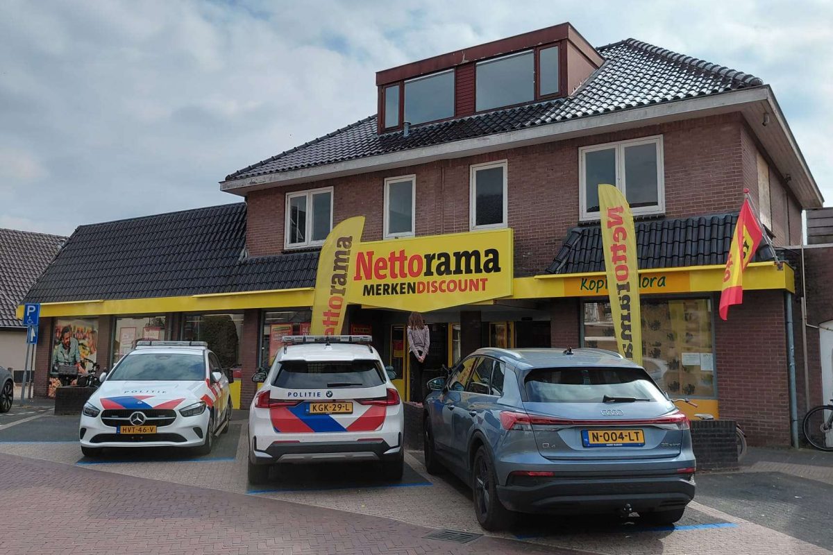 Vrouw aangehouden na winkeldiefstal bij Nettorama in Putten