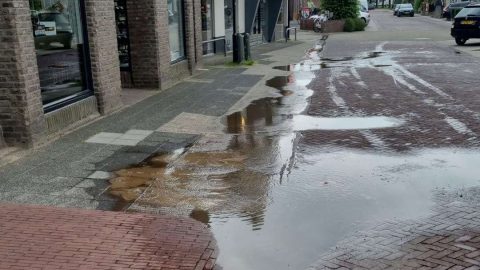waterleiding-breuk-dorpsstraat-putten