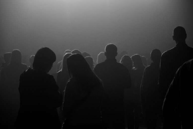 People in the fog