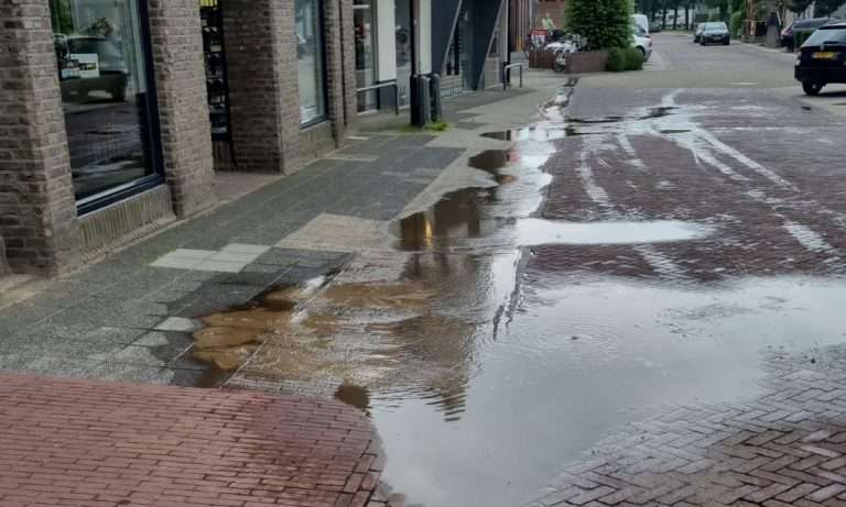 waterleiding-breuk-dorpsstraat-putten